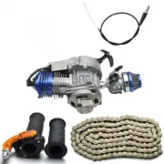 2 Stroke Racing Engine Motor Kit 49cc 50cc Mini Pocket Dirt Bike Quad Buggy ATV