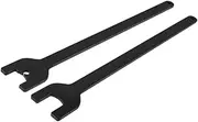 Vsenkes 2x Viscous Fan Wrench Set Coupler Removal Spanner High Hardness Fan Removal Tool Kit for 303-1142 2.7 3.0T 4.2 4.4 5.0