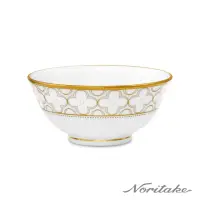 在飛比找momo購物網優惠-【NORITAKE】春頌淡黃金邊-飯碗12CM