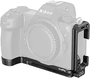 SMALLRIG L-Shape Plate for Nikon Z 6III, L-Bracket for Arca-Swiss, with 1/4"-20 Threaded Holes, QD Socket, Cold Shoe Mount, Supporting Horizontal and Vertical Shooting - 4523
