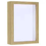 6x8 Shadow Box Frame Wood Dried Flower Photo Frame Photo Frame Natural Color