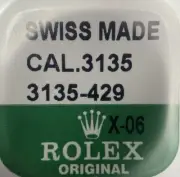 ROLEX FACTORY SEALED box with 3 three Balance Staff 3135 429