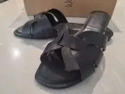Wittner Caroline Leather Sandal. Black , size 40EU, like new, never been worn.