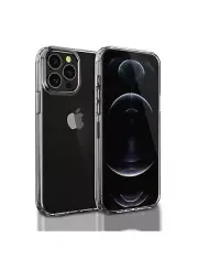 iPhone 15 Pro Max Case Clear - Shockproof Protection with Pc Back & TPU Bumpers