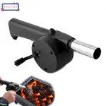 OUTDOOR BARBECUE FAN HAND-CRANKED AIR BLOWER PORTABLE BBQ GR