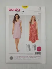 Burda Sewing Pattern 6554 Women's Dress Pattern Size US 8-18 EUR 17-22 NEW