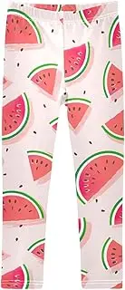 [Joisal] Red Hot Chili Pattern Legging for Girls, Ideal for Leggings for Teen Girls, Kids Pants Girls, Girls Leggings 4t
