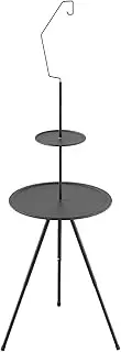 Folding Camping Site, Portable Round Table | Lightweight Multifunctional Table for Picnic, Garden, Beach Accessories, Hiking, Indoor and Outdoor Table