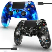 2 Pack Wireless Controller for PS4, Controller for Sony PlayStation 4, Double...