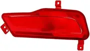 DEMULAX 2pcs, for MG, ZS 2017 2018 2019 Car Rear Bumper Taillight Rear Fog Light Reflector Light Stop Lamp Brake Light Accessories Car Brake Light