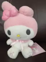 Pink Fuzzy Sanrio My Melody Plush 7”- 8” NEW