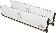 TEAMGROUP T-Create Expert Overclocking 10L CL40 DDR5 64GB Kit (2 x 32GB) 6400MHz (PC5-51200) Intel XMP 3.0 & AMD Expo Compatible Desktop Memory Module Ram White - CTCWD564G6400HC40BDC01