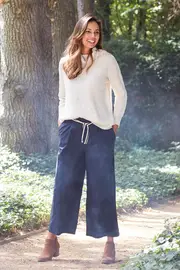 The Wide Leg Pull On Pant--BIRDK-748