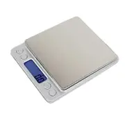 Promotional sales Digital Kitchen Scale USB Rechargeable 3kg/0.1g Digital Baking Food Scale, Precision Electronic Scale Stainless Steel Weighing Table