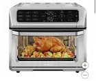 Chefman 20 qt. 12-in-1 Air Fryer Oven, Stainless, X-Large, Probe Thermometer NEW