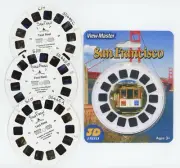 San Francisco California View-Master 3 Factory Test Reels and Copy Front Cover