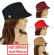 Wool Baseball Military Police Army Music Band Newsboy Party Costume Felt Cap Hat