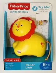 NIB Fisher-Price Roller Lion Baby Toy