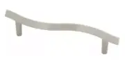 3-3/4" Fusilli Angular Pull Satin Nickel