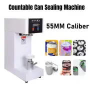 Electric Beverage Seal Machine 180W Milk Tea Drink Bottle Sealer Cans Sealer New