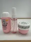 NIB Sol De Janeiro Jet Set BEIJA FLOR Perfume Must/Body Wash/Body Cream