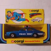 Corgi SUPERMAN METROPOLIS POLICE car #260
