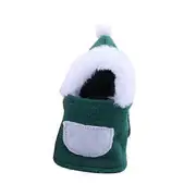 Useful Fastener Tape Lovely Bird Clothes Plush Costume Coat for Daily Wear