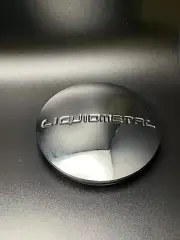 Liquidmetal Motorsports Billet Aluminum Large Font Center Hubcap