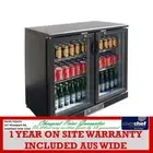 FED COMMERCIAL TWO DOOR DRINK COOLER BAR FRIDGE DISPLAY UNIT CHILLER COLD SC248G