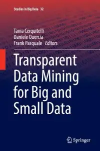 在飛比找博客來優惠-Transparent Data Mining for Bi