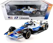 IXO Modelcars IND18026 Kyle Larson 2025 HendrickCars Indy #17 Diecast Car 1:18 Scale