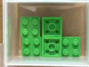 LEGO Parts - Bright Green Plate 2 x 2 - No 3022 - QTY 5