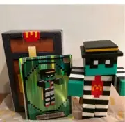 McDonald's Minecraft Hamburglar Zombie Adult Happy Meal 2025 Hamburgler Movie