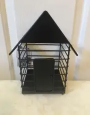 Coffee Pod Storage House Shape Color Black Brand New With Tags