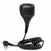2 Pin Speaker Mic for Motorola GP68/GP88/GP300/GP2000/CT150 Walkie Talkie Two Way Radio C9051A