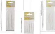 Big Eye Beading Needles - Perfect for bead threading - various sizes