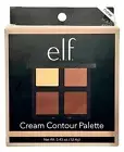 e.l.f. Cream Contour Palette 4 Shades Blendable Buildable Highlight