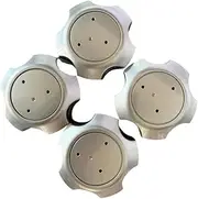 4pcs Car Wheel Center Caps Compatible with Toyota Highlander Kluger Harrier Toyota R16 42603-48020 Send Logo Hub Cover