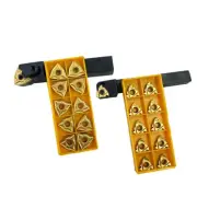16mm external lathe tool holder + 12mm external thread turning tool holder