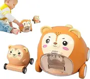 Pull Back and Go Car - Cartoon Animal Push and Go Vehicle Car | Adorable Novelty Kids' Play Vehicle for 1-2 Year Old Boy Toddler