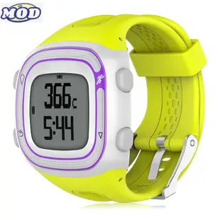 適用佳明Garmin Forerunner10/Forerunner15矽膠替換錶帶 錶帶 手錶帶 MOD