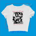 PUTIH CROP TOP ROLLING STONES EXILE ON MAIN ST RESCUER BAND