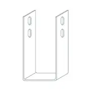 Cast In Embedded Purlin Hold Down Shed Garage Brackets 10inch 250mm C250