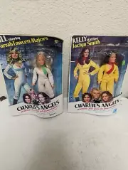 VINTAGE 2 CHARLIES ANGELS ACTION FIGURES FARRAH & JACLYN