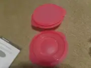 Tupperware Flat Out Containers Flat Out Bowls 3 Cup Lot Of 2 Pink New