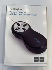 Kensington Wirless Presenter w Red Laser Nano Receiver NEW