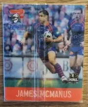 NRL 2011 Samboy Swapz Tazo ~ James McManus ~ Newcastle Knights ~ 23/64 Free post