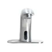 Dyconn Faucet Hands/Touch Free Motion Sensor Brushed Nickel Bathroom Faucet