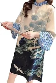 [Generic] Women's Cheongsam Dress, Chinese Qipao for Evening Party, Daily Wear, Travel