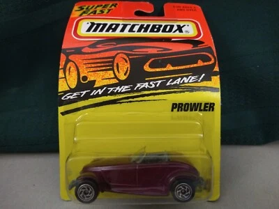 Matchbox SuperFast Plymouth Prowler Concept Car Die Cast Vintage Toy